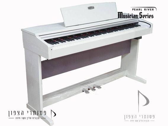 פסנתר חשמלי לבן F-33