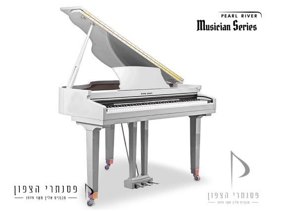 פסנתר כנף חשמלי לבן GP1100